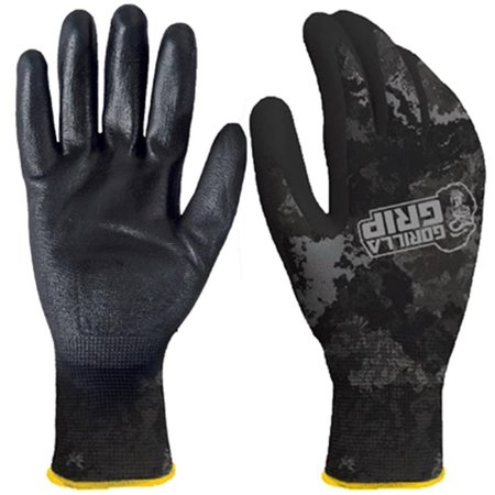 BIG TIME PRODUCTS Gorilla Grip Tac Glove for Mens; Large 255988